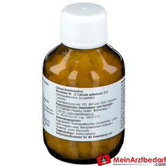 Biochemie 12 Calcium sulfuricum D 12 Tabletten.