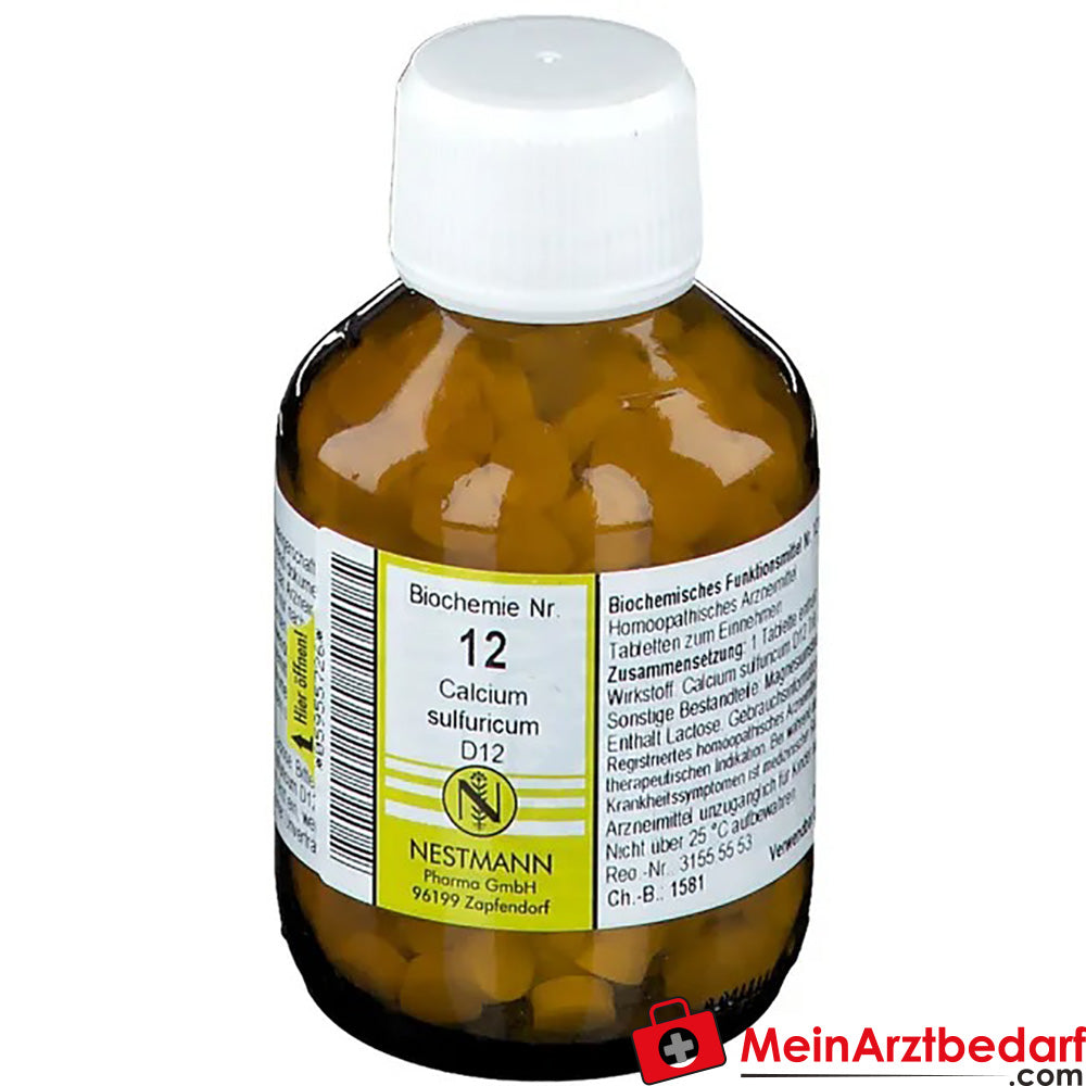 Biochemie 12 Calcium sulfuricum D 12 Tabletten.