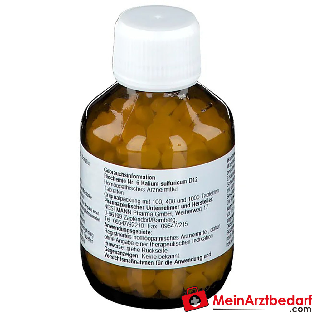 Biochemie Nr. 6 Kalium sulfuricum D12.