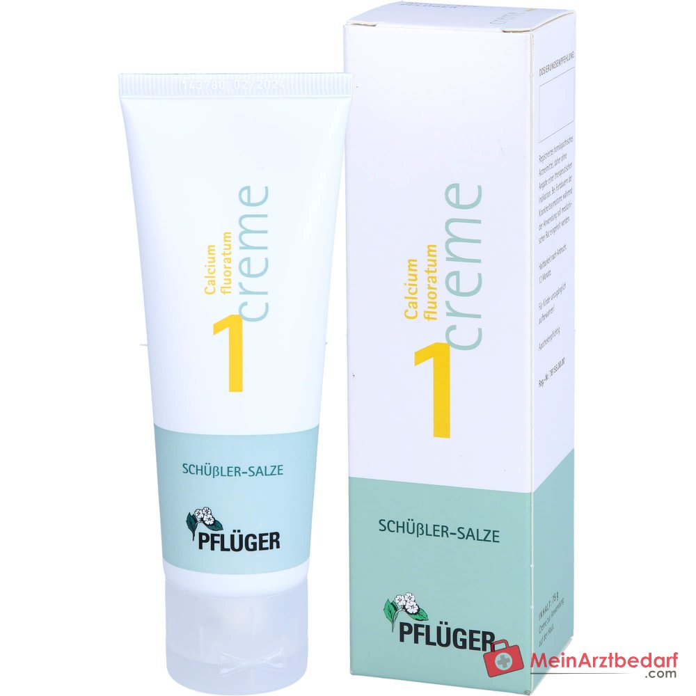 Pflüger Biochemie Pflüger Krem nr 1 Calcium fluoratum D4 Krem, 75 g