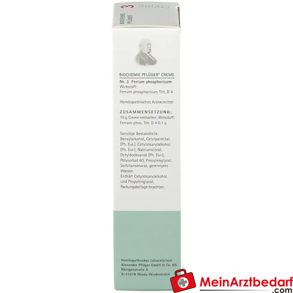 Biochemie Pflüger® Nr. 3 Ferrum phosphoricum D4 Creme.