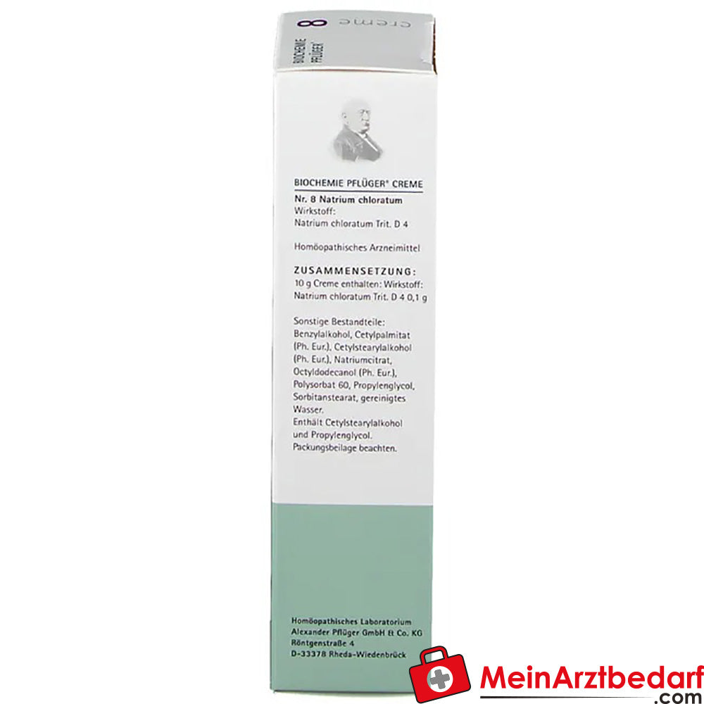 Biochemie Pflüger® Nr. 8 Natrium chloratum D4 Creme.