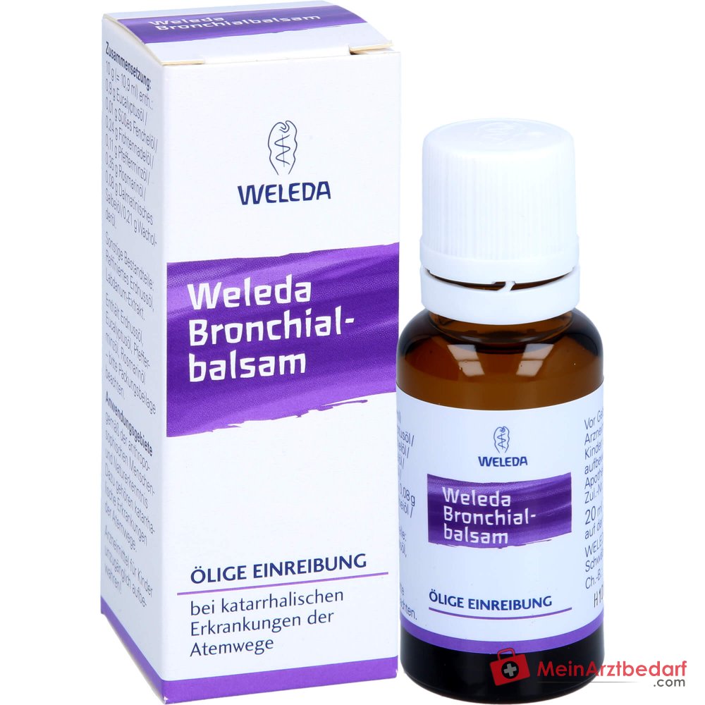Weleda Balsamo Bronchiale Olio da Massaggio, 20 ml