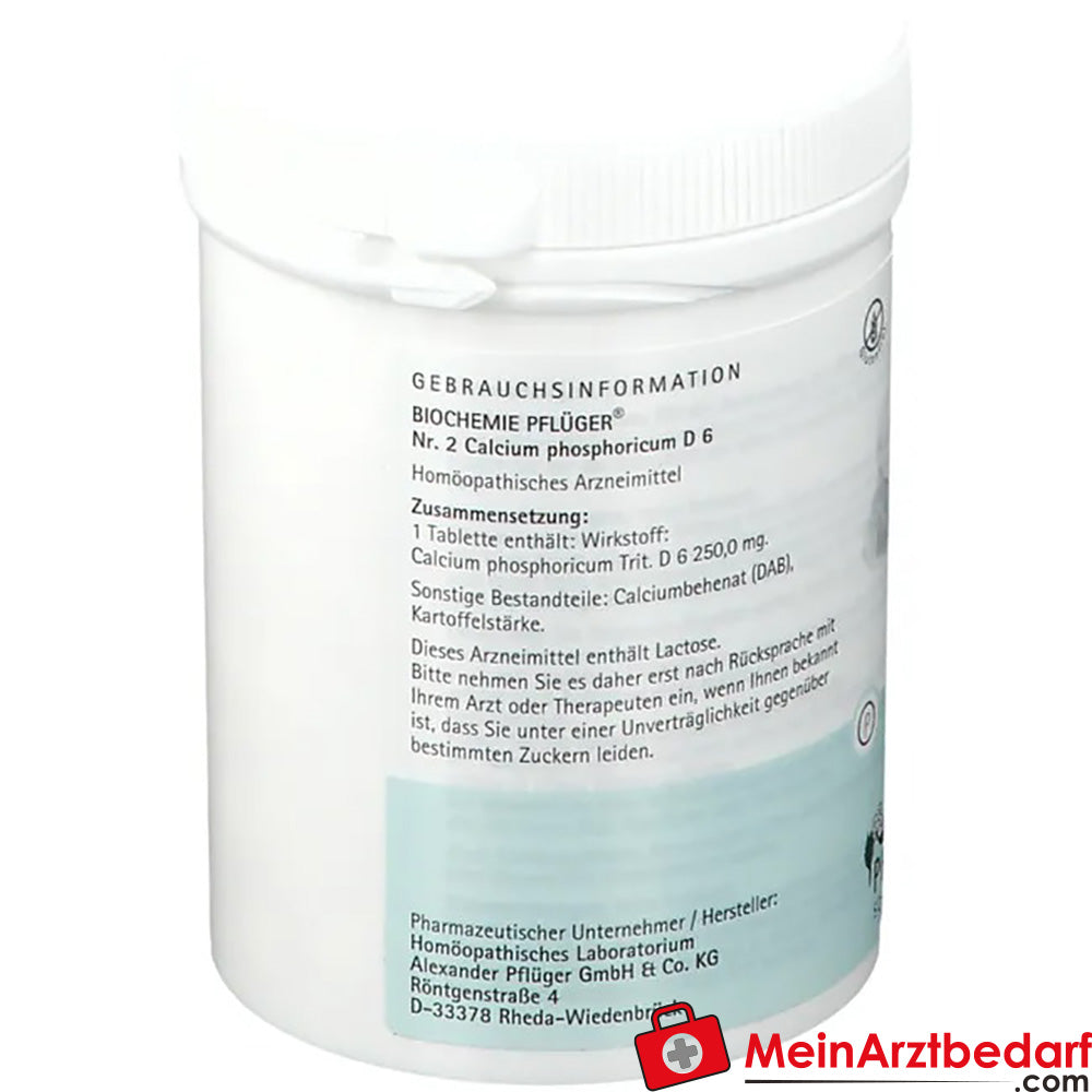 Pflüger Biochemie Nr. 2 Calcium phosphoricum D6 Tabletten, 100 St.