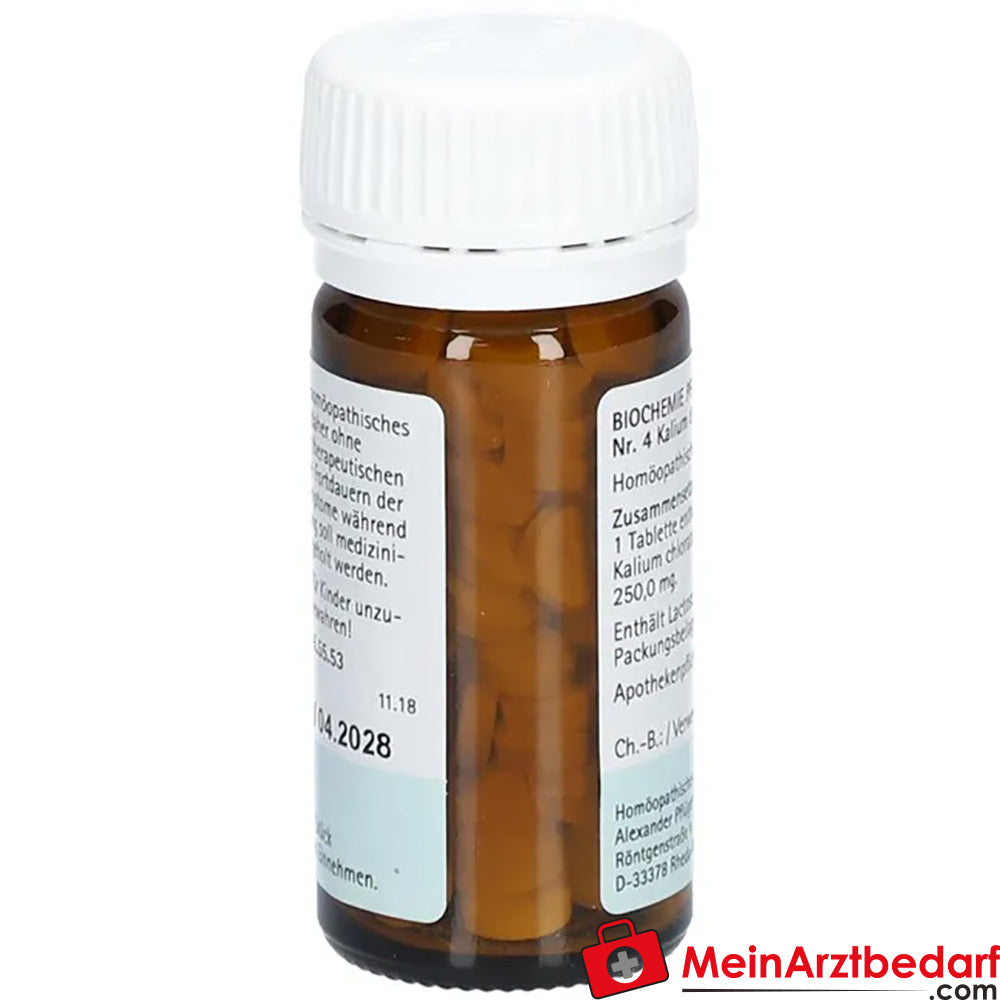 Biochemie Pflüger® Nr. 4 Kalium chloratum D6 Tabletten.