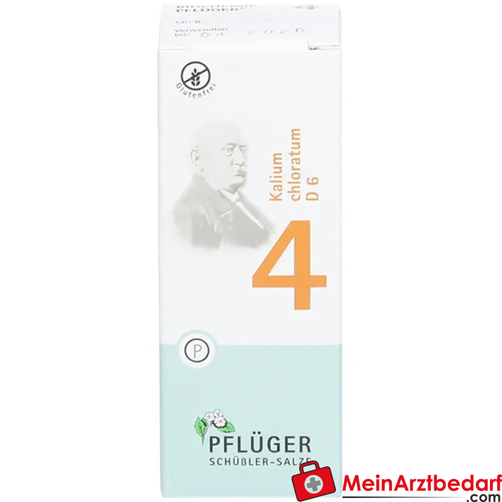 Biochemie Pflüger® Nr. 4 Kalium chloratum D6 Tabletten.