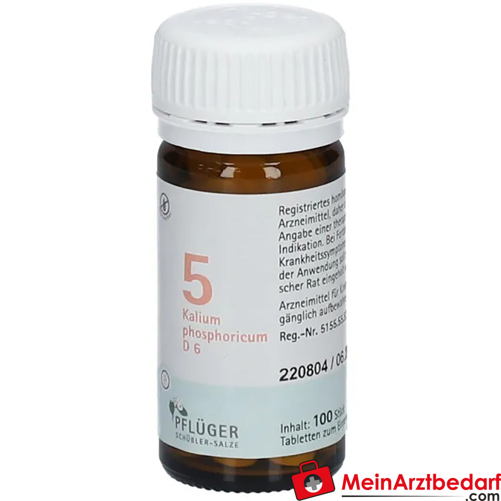 Biochemie Pflüger® Nr. 5 Kalium phosphoricum D6 Tabletten.