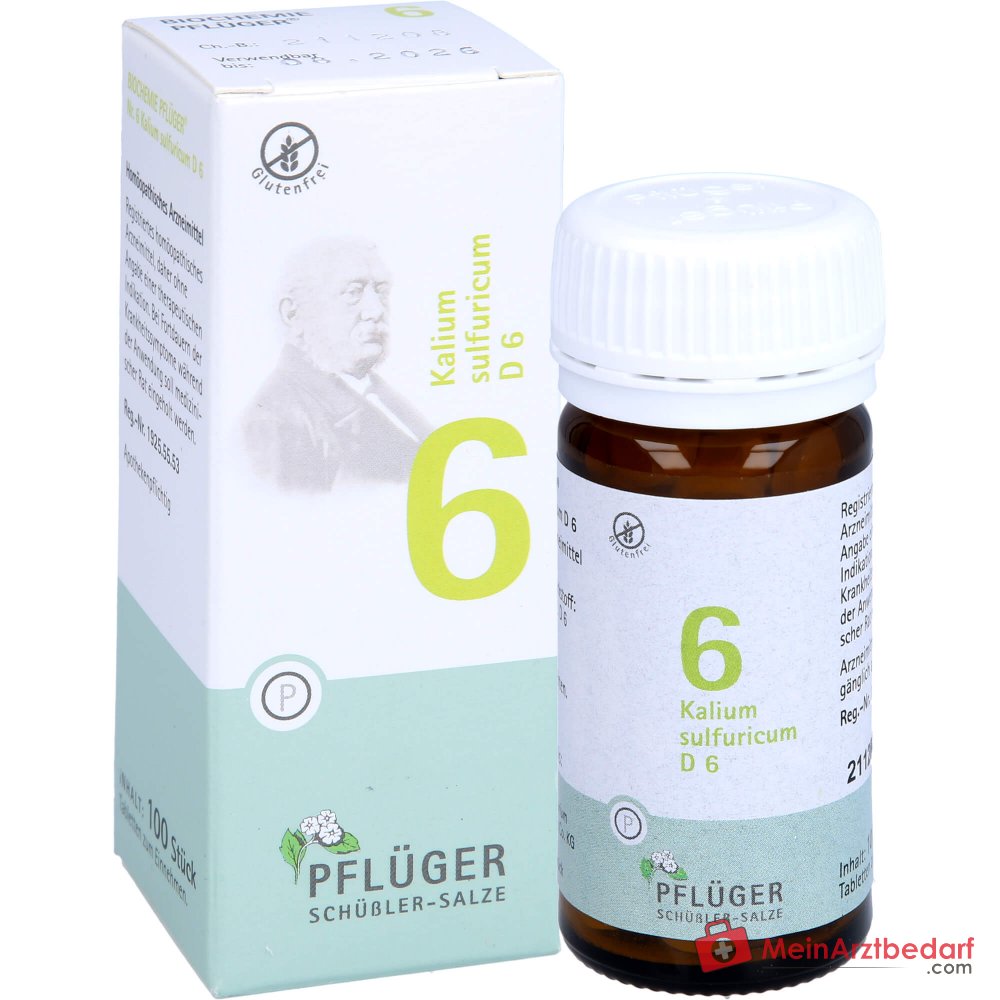Biochimica Pflüger n. 6 Potassio solforico D6 250 mg Compresse