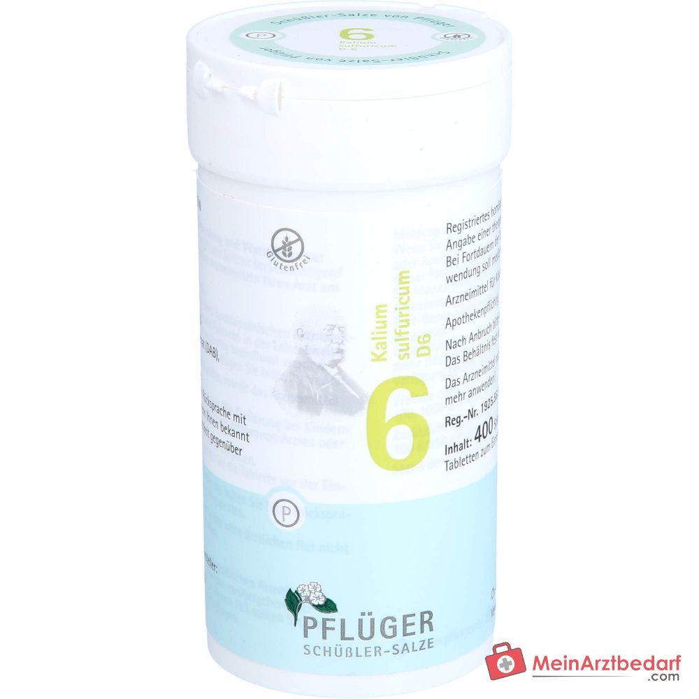 Biochimica Pflüger n. 6 Potassio solforico D6 250 mg Compresse