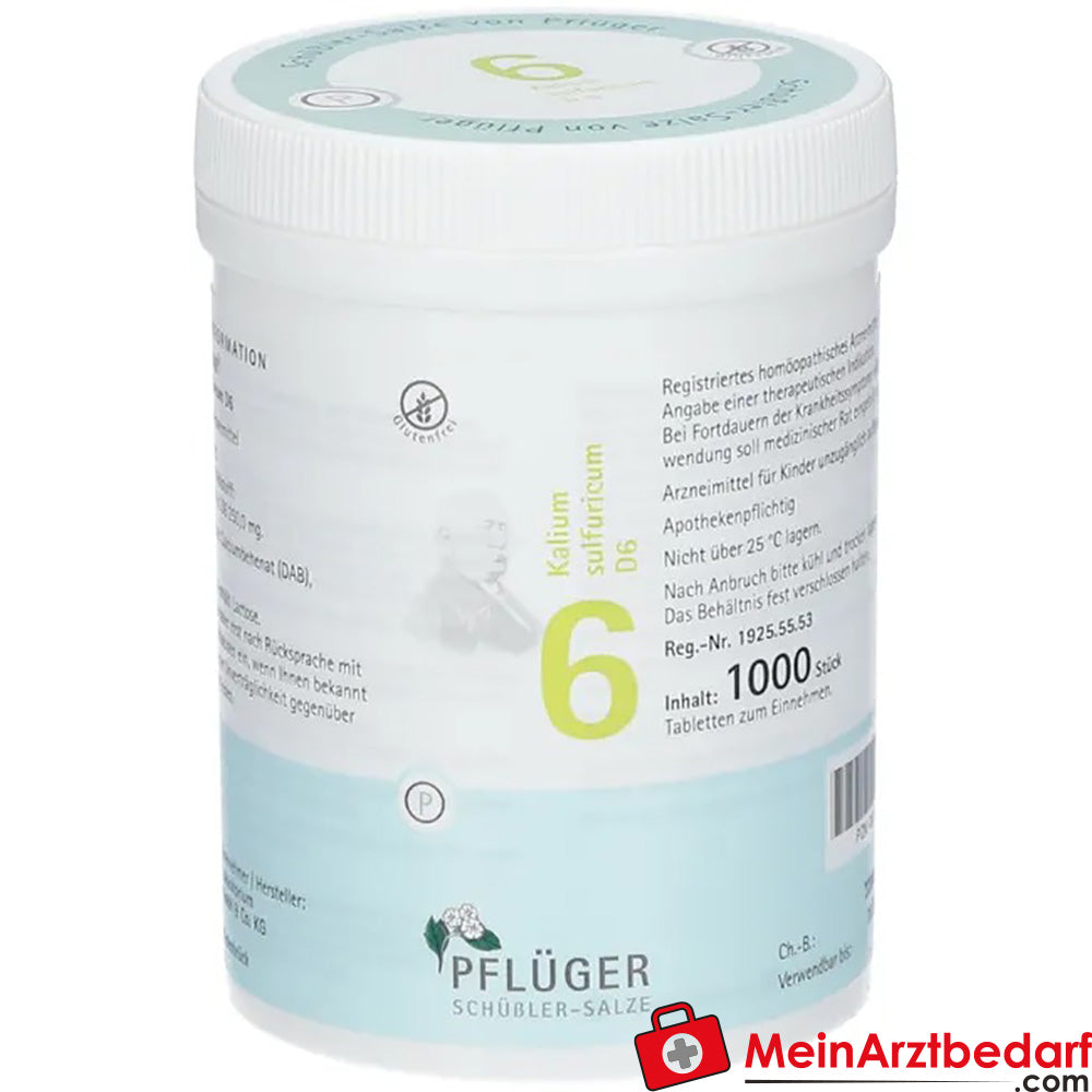 BIOCHEMIE 6 KAL SULFUR D 6.