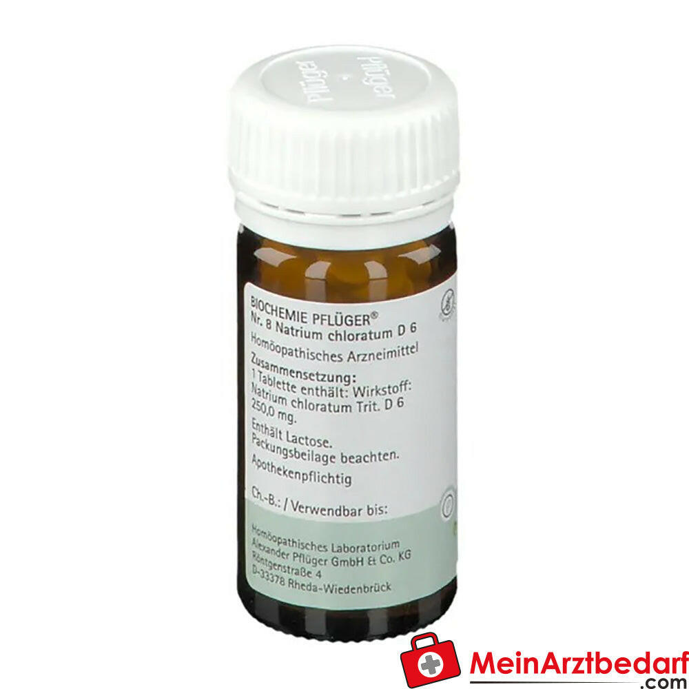 Biochemie Pflüger® Nr. 8 Natrium chloratum D6 Tabletten.