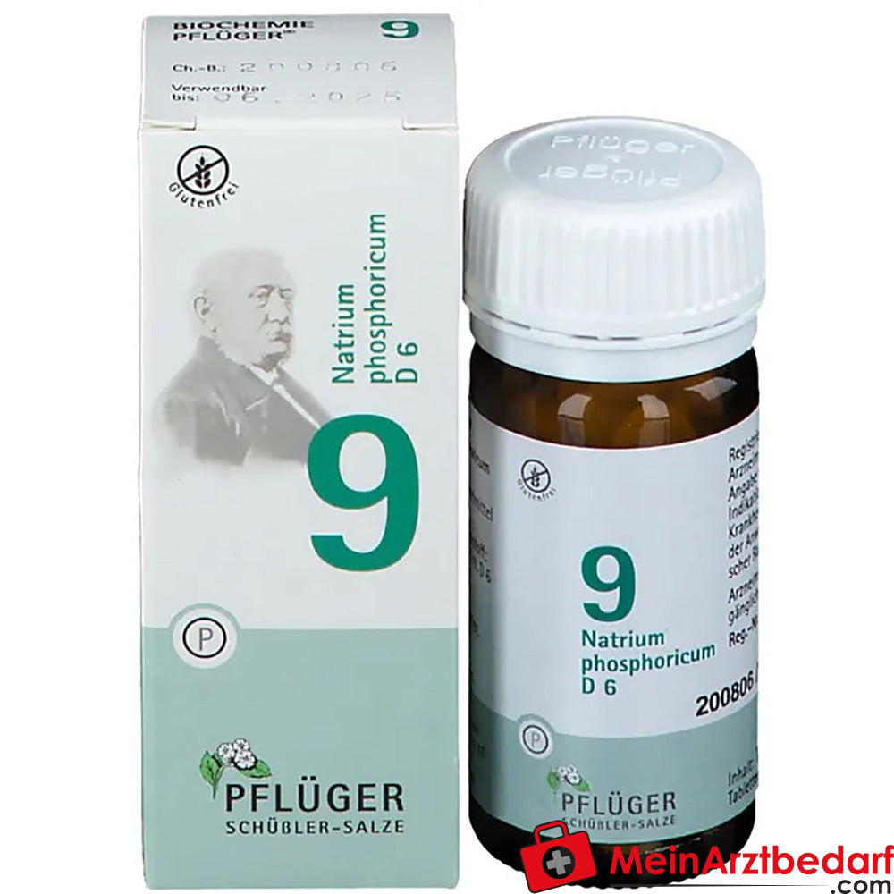 Biochemie Pflüger® Nr. 9 Natrium phosphoricum D6 Tabletten.