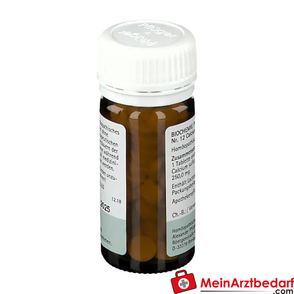 Biochemie Pflüger® Nr. 12 Calcium sulfuricum D6 Tabletten.