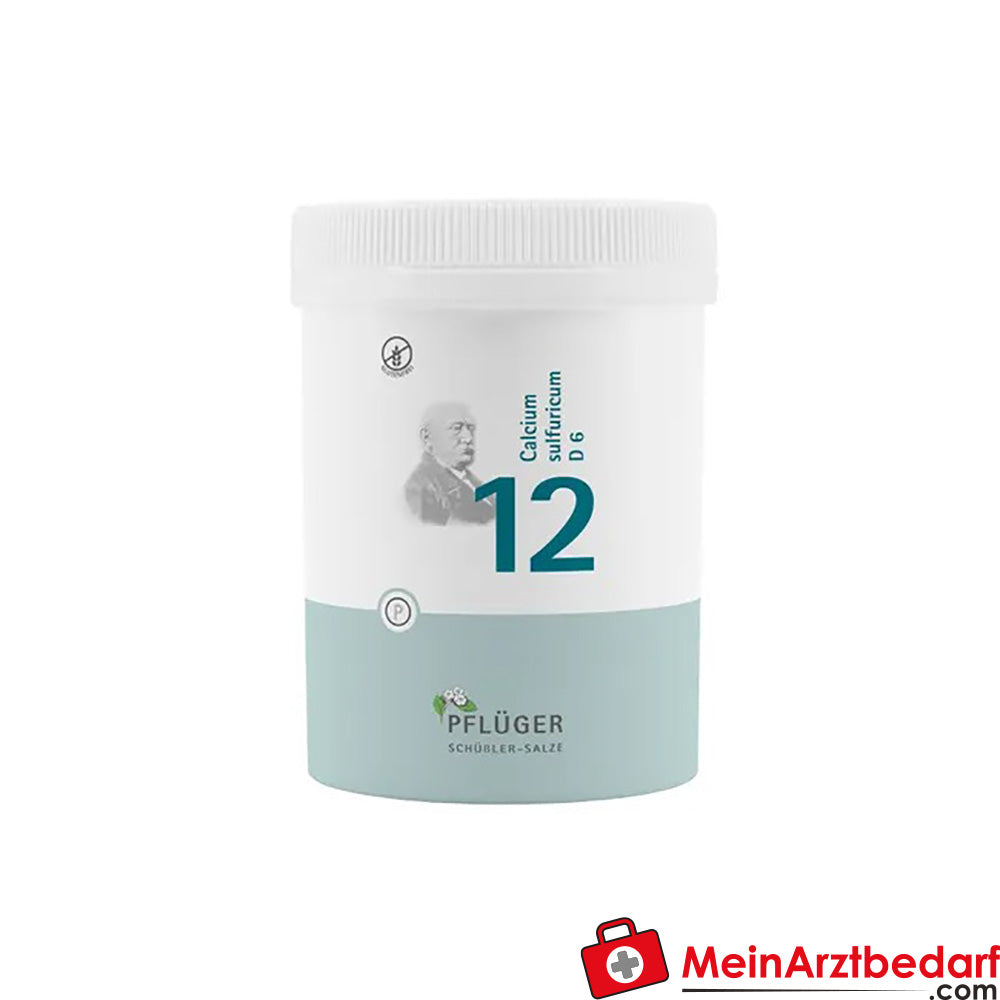 Biochimie Pflüger n°12 Calcium sulfuricum D6 250 mg Comprimés 100 unités.