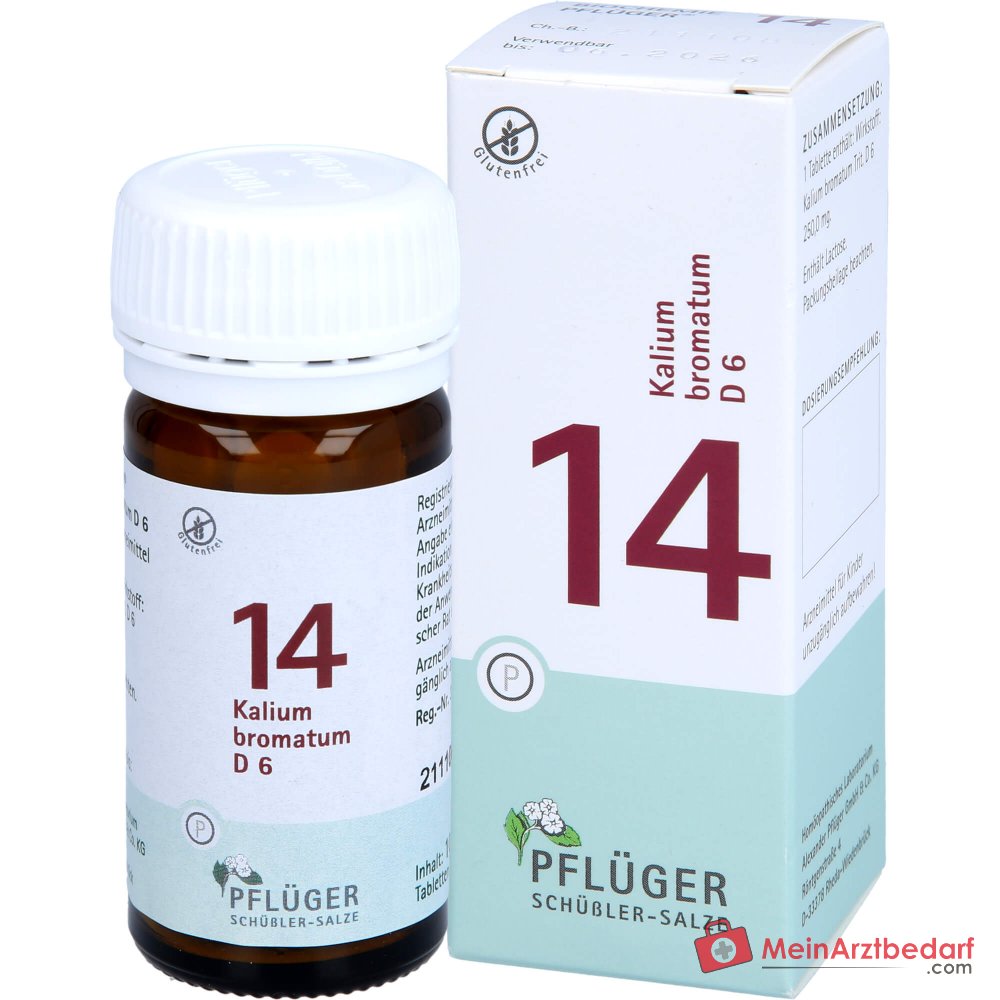 Biochimica Pflüger® n. 14 Kalium bromatum D6 250 mg compresse 100 pezzi