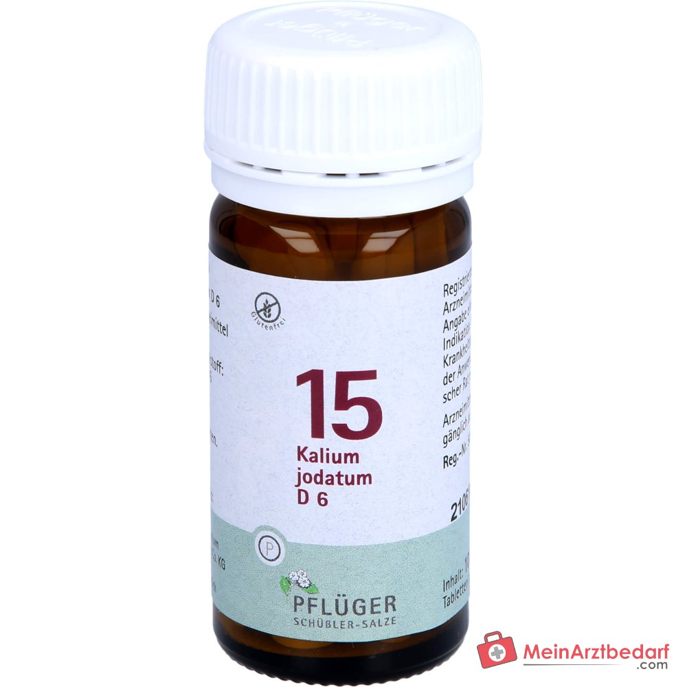 Biochemie Pflüger n° 15 Kalium jodatum D6 250 mg Comprimés 400 pièces