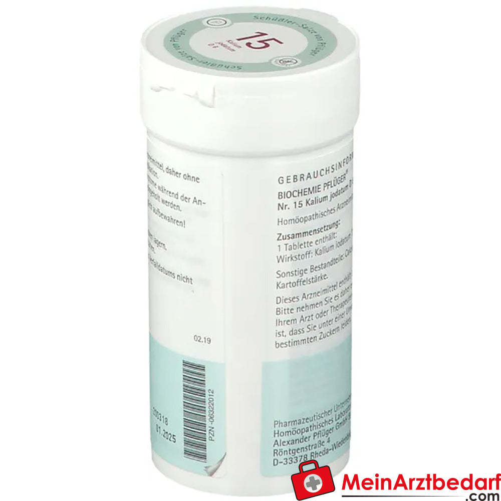 Biochemie Pflüger® Nr. 15 Kalium jodatum D6 Tabletten.