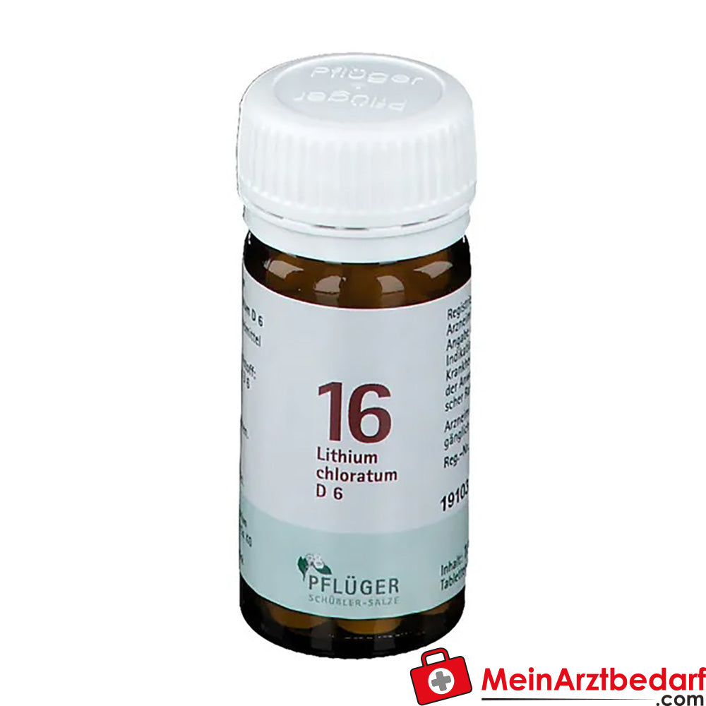 Biochemie Pflüger® Nr. 16 Lithium chloratum D6 Tabletten.