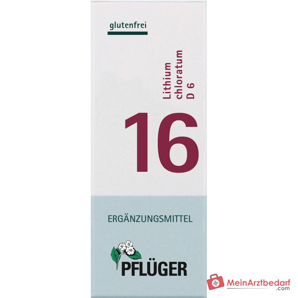 Biochemia Pflüger nr 16 Litium chloratum D6 tabletki, 100 szt.