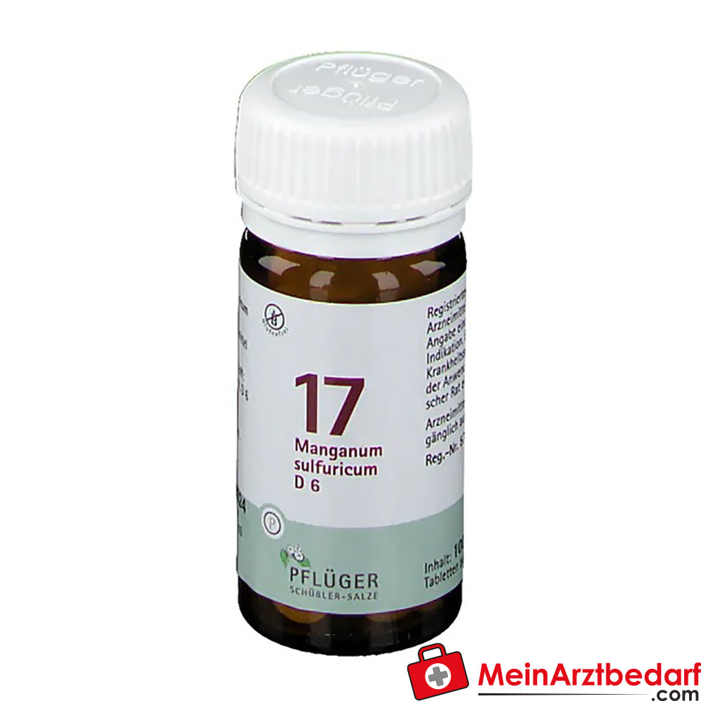 Biochemie Pflüger® Nr. 17 Manganum sulfuricum D6 Tabletten.