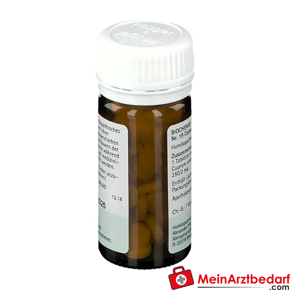 Biochemie Pflüger® Nr. 19 Cuprum arsenicosum D6 Tabletten.