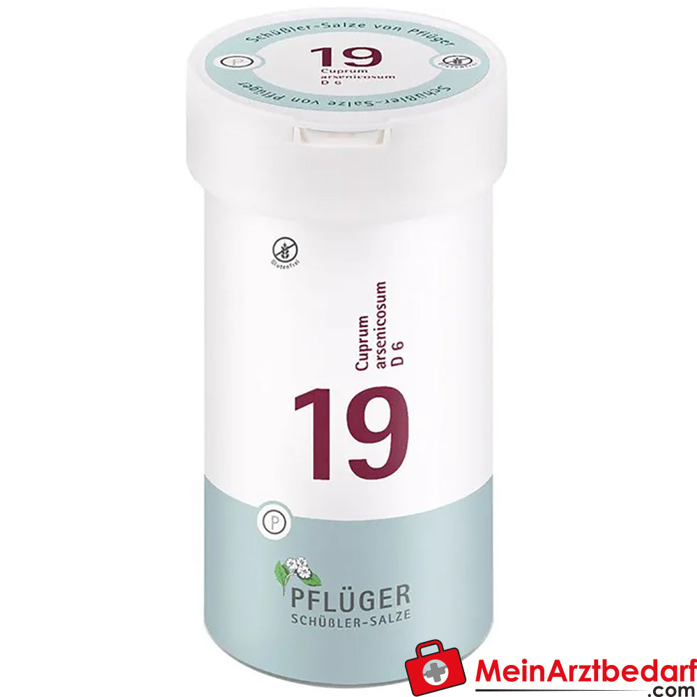 Biochemie Pflüger® Nr. 19 Cuprum arsenicosum D6 Tabletten.