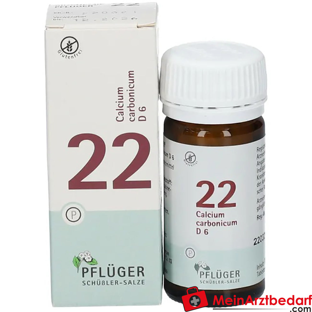 Biochemie Pflüger® Nr. 22 Calcium carbonicum D6 Tabletten.