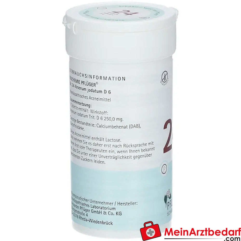 Biochemie Pflüger® Nr. 24 Arsenum jodatum D6 Tabletten.