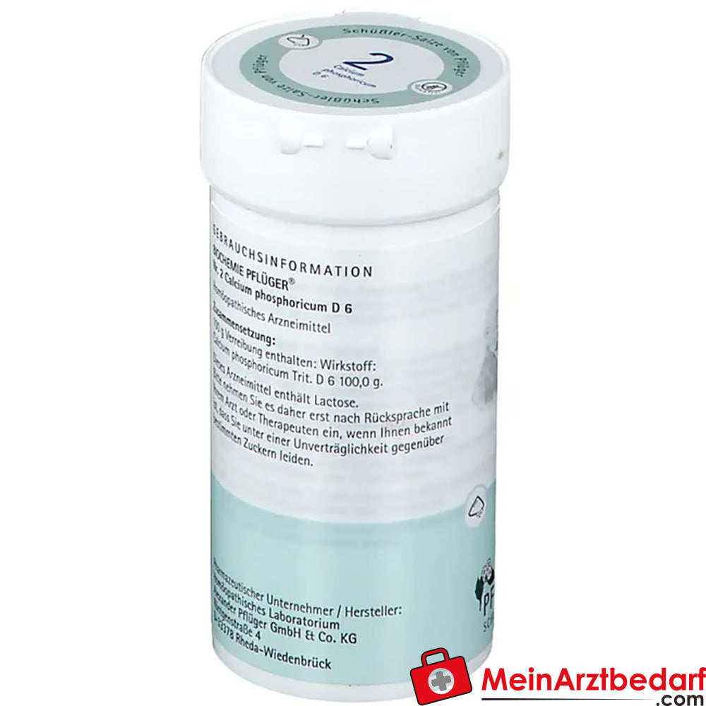 Biochemie Pflüger® Nr. 2 Calcium phosphoricum D6 Pulver.