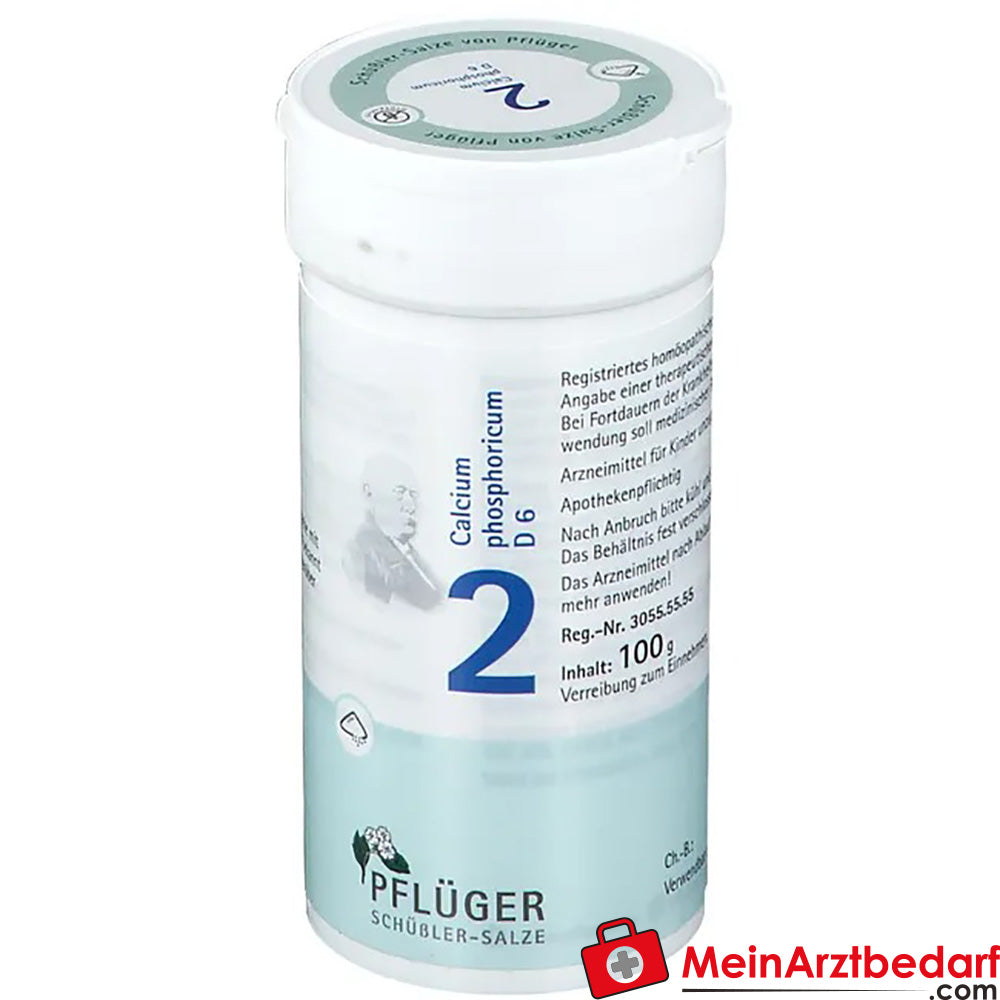 Biochemie Pflüger® Nr. 2 Calcium phosphoricum D6 Pulver.