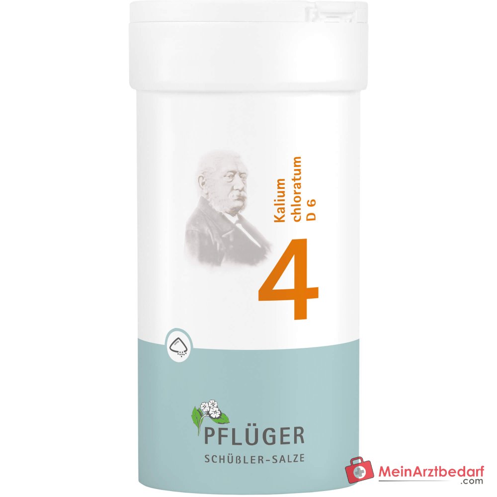 Biochimica Pflüger Nr. 4 Kalium chloratum D6 polvere, 100 g