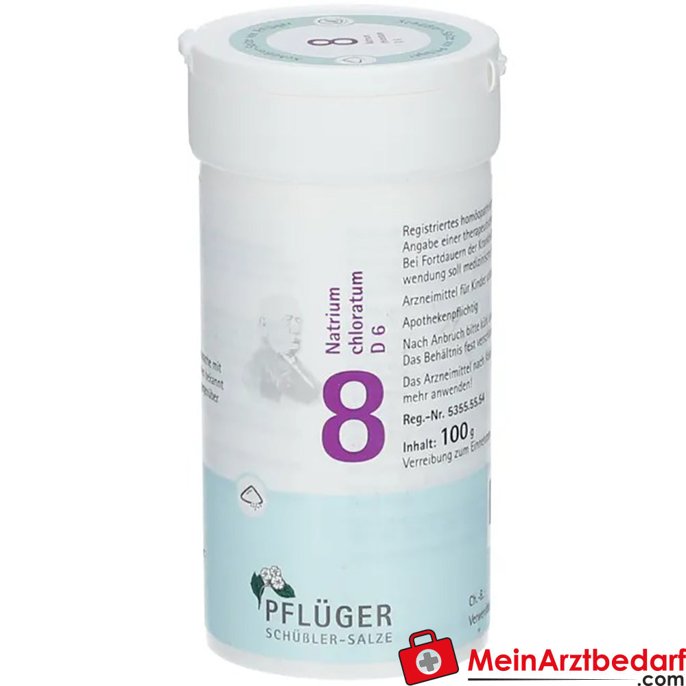 Biochemie Pflüger® Nr. 8 Natrium chloratum D6 Pulver.