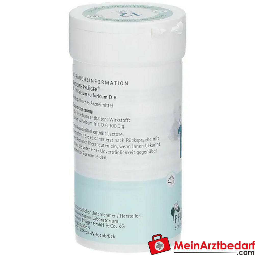 Biochemie Pflüger® Nr. 12 Calcium sulfuricum D6 Pulver.
