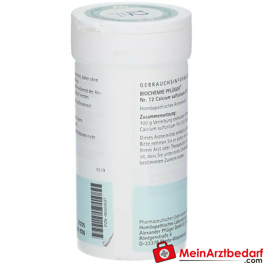 Biochemie Pflüger® Nr. 12 Calcium sulfuricum D6 Pulver.