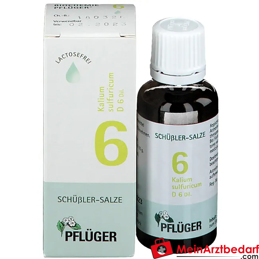 Biochemie Pflüger® Nr. 6 Kalium sulfuricum D6 Tropfen.