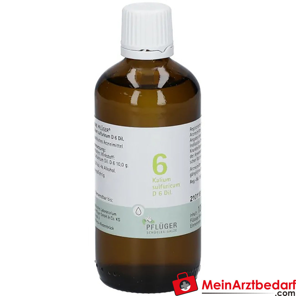 Biochemie Pflüger® Nr. 6 Kalium sulfuricum D6 Tropfen.