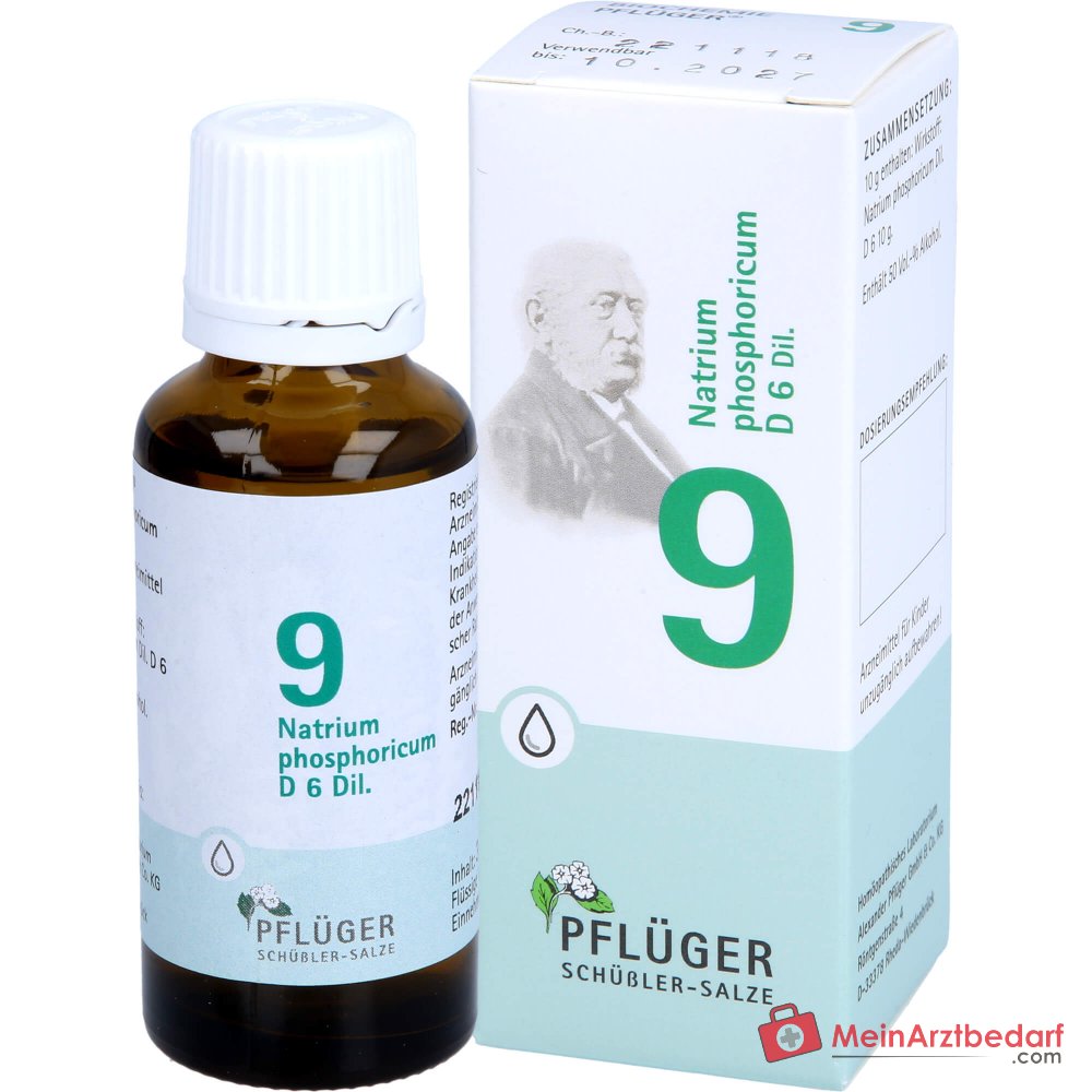 Biochimica Pflüger n. 9 Natrium phosphoricum D6 gocce 10 ml