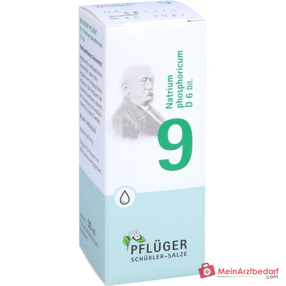 Biochimica Pflüger n. 9 Natrium phosphoricum D6 gocce 10 ml