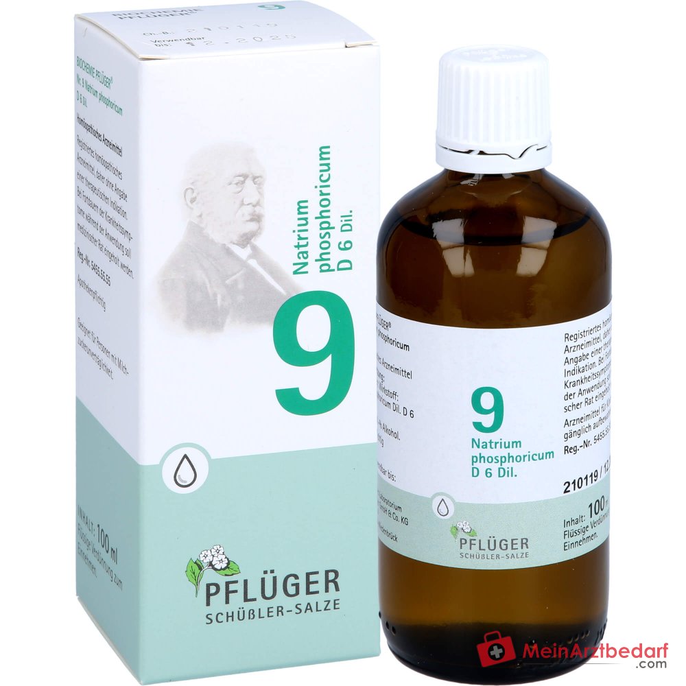 Biochimica Pflüger n. 9 Natrium phosphoricum D6 gocce 10 ml