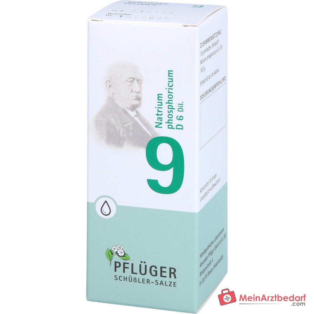 Biochimica Pflüger n. 9 Natrium phosphoricum D6 gocce 10 ml