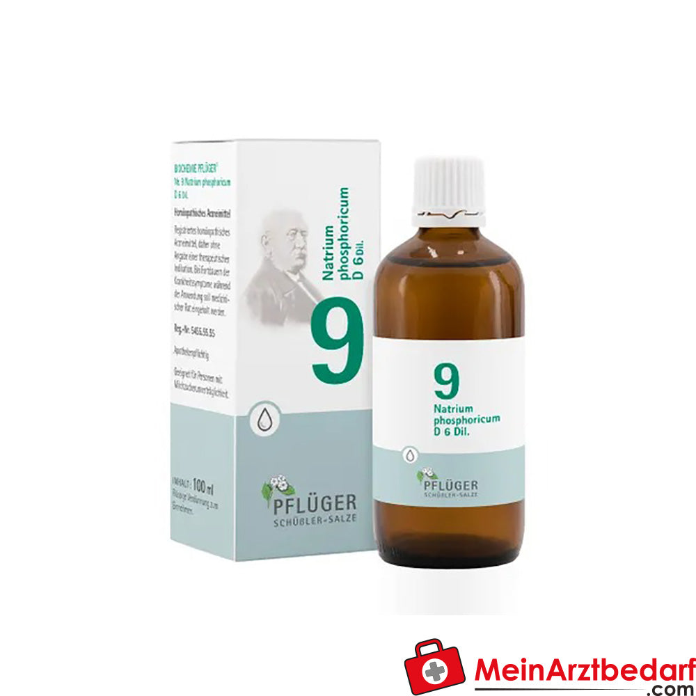 Biochemie Pflüger® Nr. 9 Natrium phosphoricum D6 Tropfen.