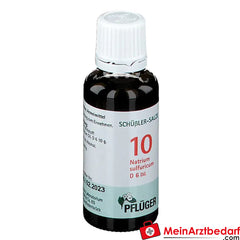 Biochemie Pflüger® Nr. 10 Natrium sulfuricum D6 Tropfen.