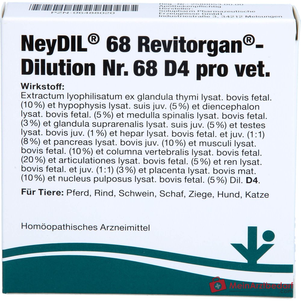 NeyDIL nr. 68 D4 pro vet 1 µg/ml oplossing voor injectie 5 x 2 ml