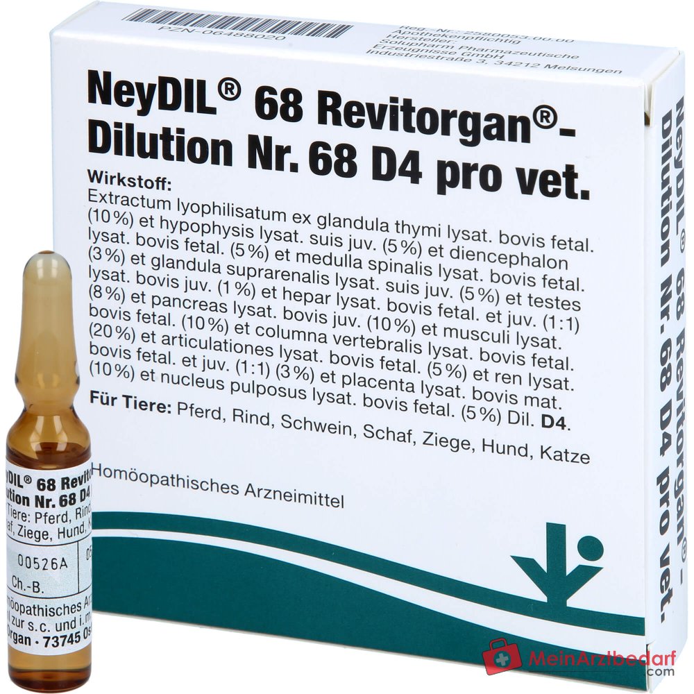 NeyDIL nr. 68 D4 pro vet 1 µg/ml oplossing voor injectie 5 x 2 ml