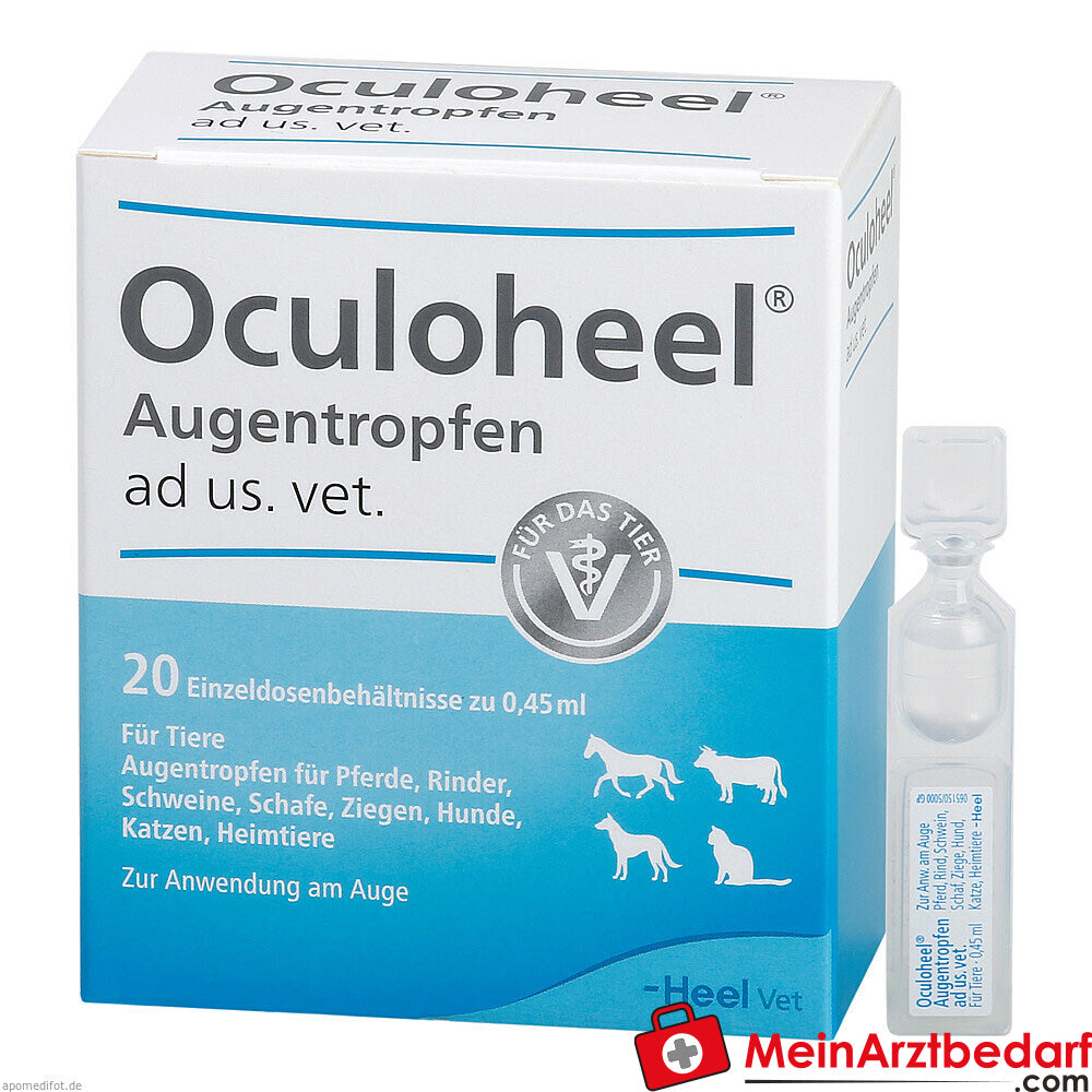 Oculoheel oogdruppels ad us vet, 20 st.
