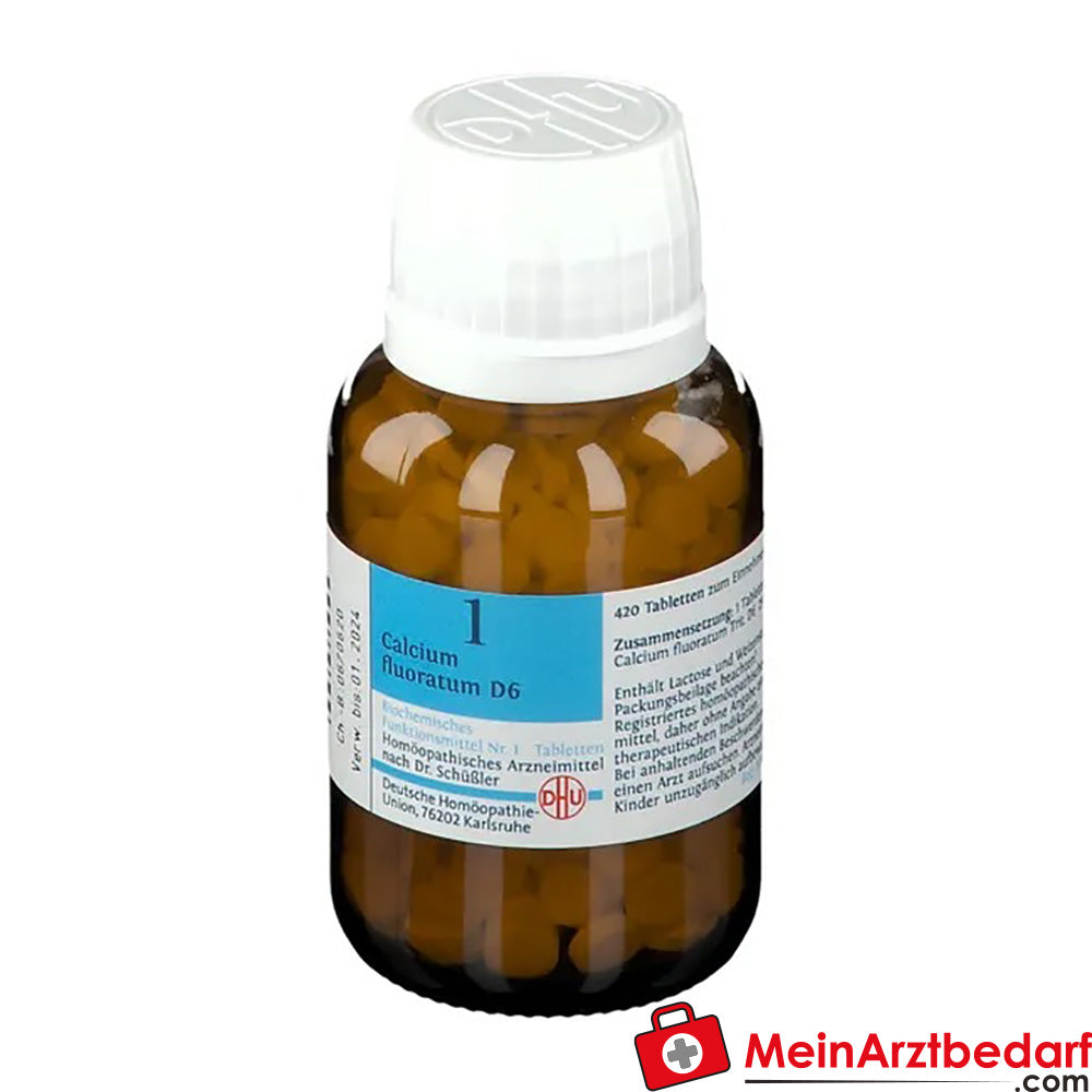 DHU Schuessler sale n. 1 Calcio fluoratum D6 250 mg compresse 80 pezzi