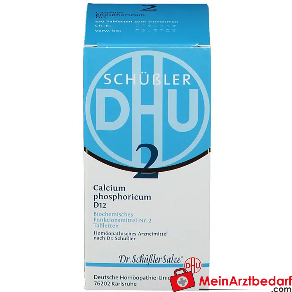 DHU Sale di Schuessler n. 2 Calcio fosforico D12 Compresse 250 mg