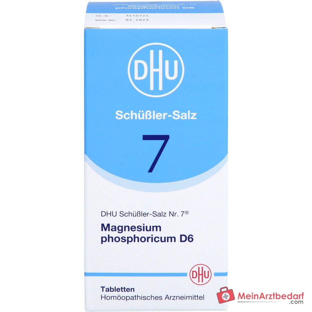 DHU Schuessler zout nr. 7 Magnesium phosphoricum D6 homeopathisch geneesmiddel