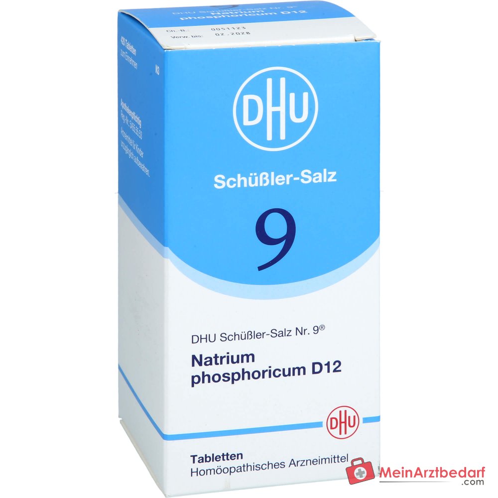 DHU Biochemie Natrium phosphoricum D12 250 mg tabletten