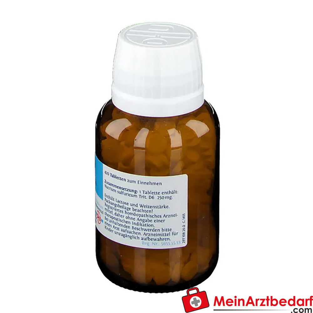 DHU Schuessler Salt No. 10 Natrium sulphuricum D6 tabletki 80 kapsułek
